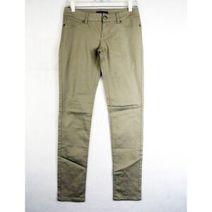 Blue Spice Skinny Jeans Khaki Beige Low Rise Stretch Junior's Size 5